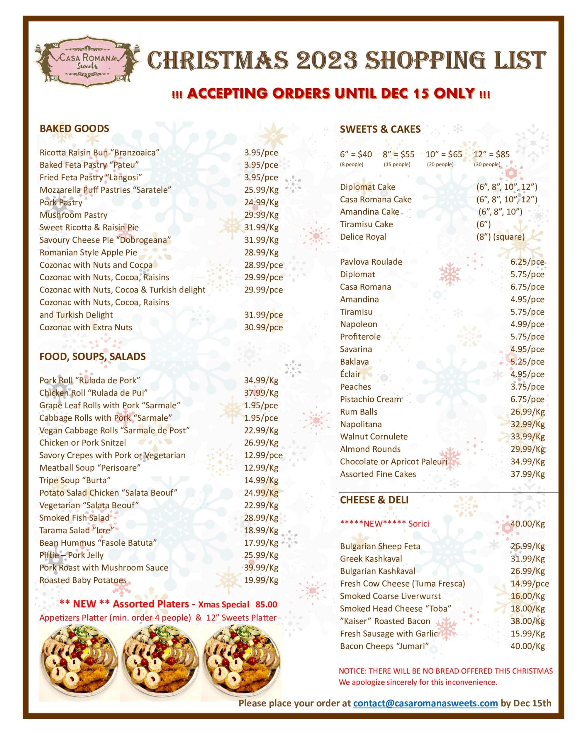 Casa Romana Sweets Bakery Cakes Cakes in Oakville, ON